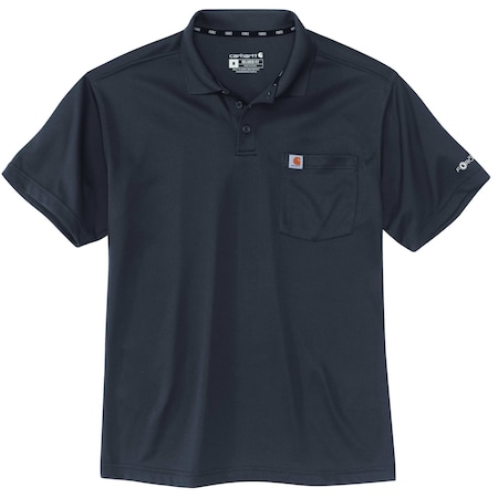 Carhartt Men's TK5293 M Force Rlxd Fit LW SS Pkt Polo Short Sleeve Relaxed Shadow TK5293-M / 105293-0292XLTLL